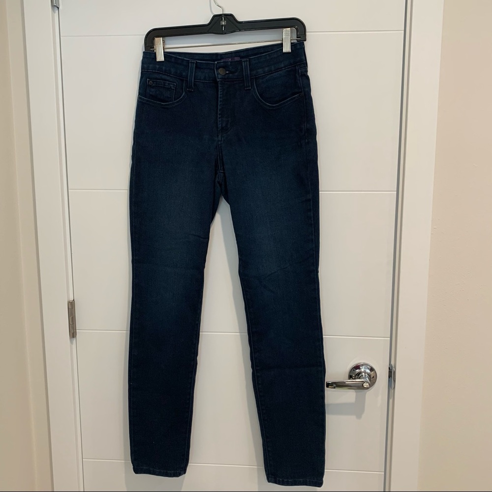 NYDJ Dark Blue Skinny Jean Highrise legging style